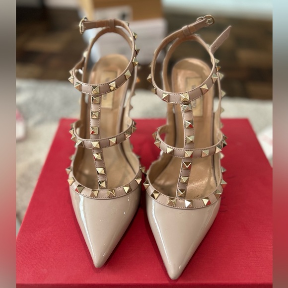 Valentino rock stud patent size 39 - Picture 8 of 12